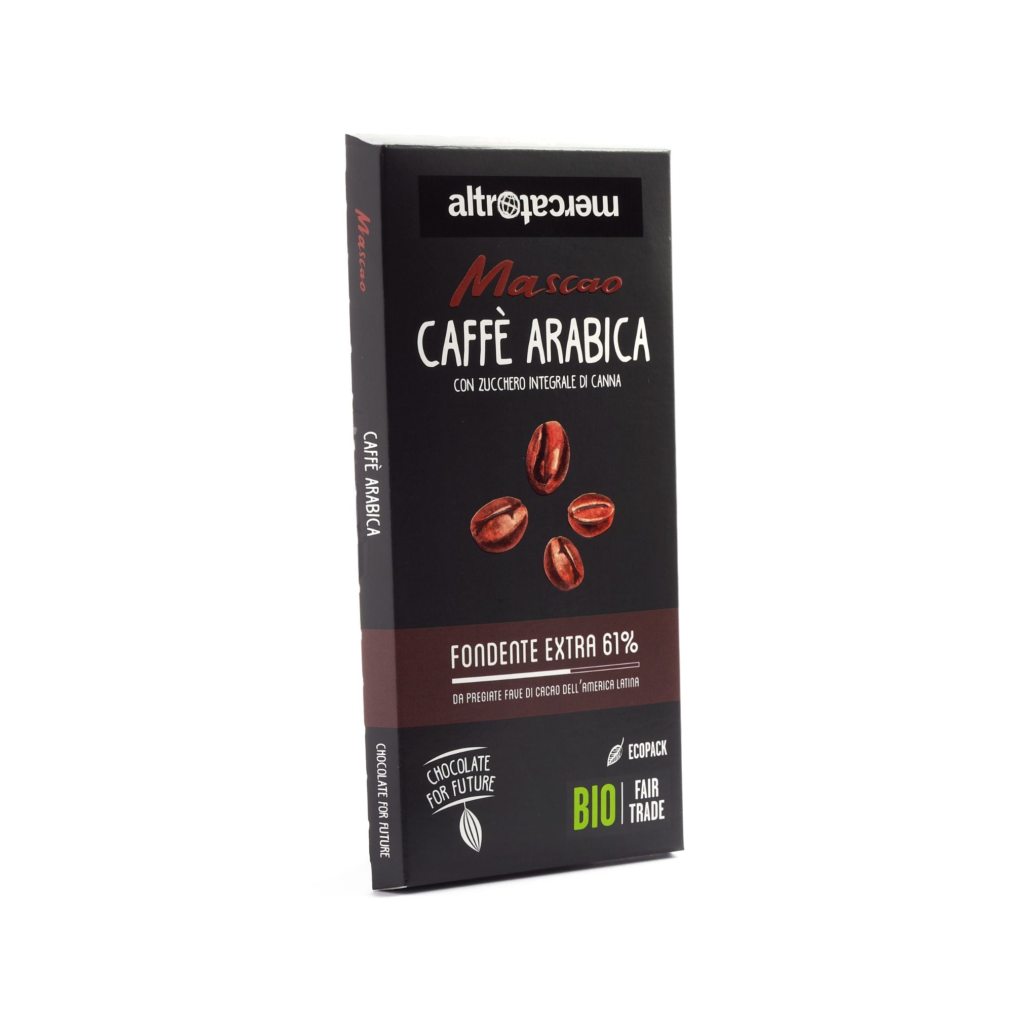 Cioccolato Mascao Fondente Extra al Caffè Arabica – Bio