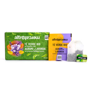 Tè Verde Darjeeling Agrumi e Lavanda - Bio