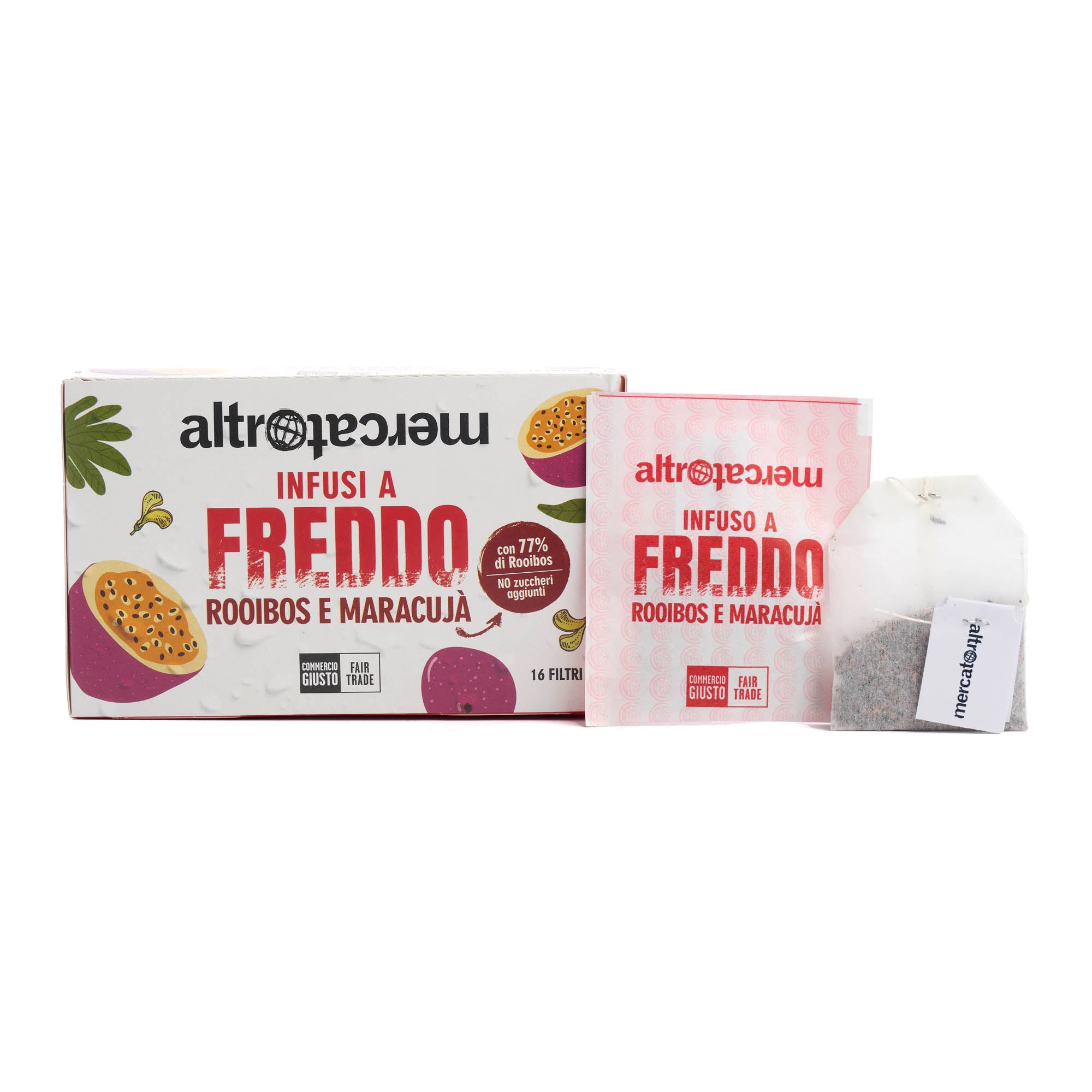 Infuso a Freddo Rooibos e Maracuja