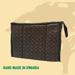 Carica l&#39;immagine nel visualizzatore di Gallery, Beauty Case Marrone - Ruanda
