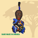 Carica l&#39;immagine nel visualizzatore di Gallery, Bambolina di Pezza con Vestiti Africani
