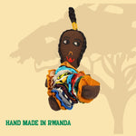 Carica l&#39;immagine nel visualizzatore di Gallery, Bambolina di Pezza con Vestiti Africani
