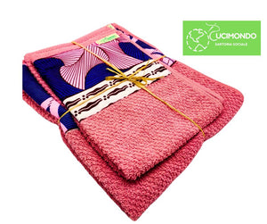 Set Asciugamani Rosa
