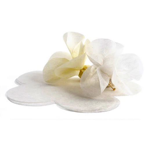 Silk Paper Bianca Fustellata Fiore