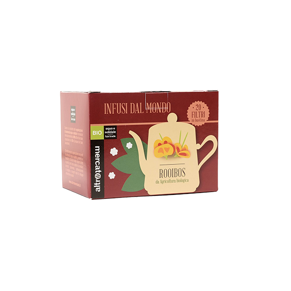 Infuso Rooibos in Bustine dal Sud Africa – Bio